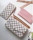 Клатч Louis Vuitton Pochette Felicie Damier Azur